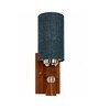 Wooden Wall Lamp with Maroon Jute shade