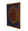 Wooden Wall Mural In Blue