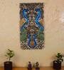 Wooden Wall Mural In Blue