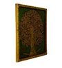 Wooden Wall Mural In Green