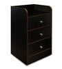 Woodit Bedside Table In Wenge Brown Colour