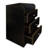 Woodit Bedside Table In Wenge Brown Colour