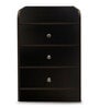 Woodit Bedside Table In Wenge Brown Colour