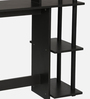 Woodit Computer Table In Wenge Black Finish