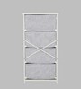 Woodit Fabric Chest of Drawer in Warm White Colour