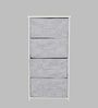 Woodit Fabric Chest of Drawer in Warm White Colour