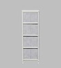 Woodit Fabric Chest of Drawer in Warm White Colour