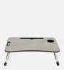 Woodit Portable Table In Rustic White Finish