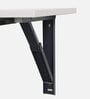 Woodit Wall Mount Table in Warm White Colour