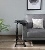 Woodit C Shape Table In Charcoal Black Finish