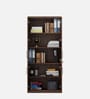Woodland Book Case In Sheesham & Melamine Finish