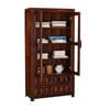 Woodrow Solid Wood Book Case in Teak Finish