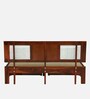 Woodway Sheesham Wood King Size Bed In Honey Oak  Finish With Drawer Storage