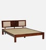 Woodway Sheesham Wood King Size Bed In Honey Oak  Finish