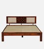 Woodway Sheesham Wood King Size Bed In Honey Oak  Finish