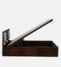 Woodway Sheesham Wood King Size Bed In Provincial Teak Finish With Hydraulic Storage