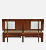 Woodway Sheesham Wood Queen Size Bed In Honey Oak  Finish With Drawer Storage