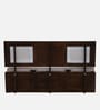 Woodway Sheesham Wood Queen Size Bed In Provincial Teak Finish With Box Storage