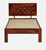 Woodway Sheesham Wood Single Bed In Honey Oak  Finish
