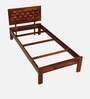 Woodway Sheesham Wood Single Bed In Honey Oak  Finish