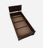 Woodway Sheesham Wood Single Bed In Provincial Teak Finish Box Storage