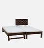 Woodway Sheesham Wood Single Bed In Provincial Teak Finish With Trundle