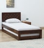 Woodway Sheesham Wood Single Bed In Provincial Teak Finish With Trundle