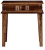 Woodway Sheesham Wood End Table In Provincial Teak Finish