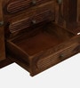 Woodwhiz Sheesham Wood Sideboard In Scratch Resistant Teak Finish