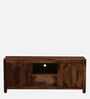 Woodwhiz Sheesham Wood Tv Console In Scratch Resistant Teak Finish