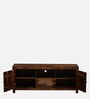 Woodwhiz Sheesham Wood Tv Console In Scratch Resistant Teak Finish