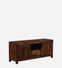 Woodwhiz Sheesham Wood Tv Console In Scratch Resistant Teak Finish