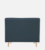 Woody Fabric 1 Seater Sofa In Cobalt Blue Colour Woody Fabric 1 Seater Sofa In Cobalt Blue Colour