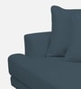 Woody Fabric 1 Seater Sofa In Cobalt Blue Colour Woody Fabric 1 Seater Sofa In Cobalt Blue Colour