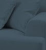 Woody Fabric 1 Seater Sofa In Cobalt Blue Colour Woody Fabric 1 Seater Sofa In Cobalt Blue Colour