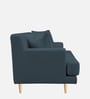 Woody Fabric 1 Seater Sofa In Cobalt Blue Colour Woody Fabric 1 Seater Sofa In Cobalt Blue Colour