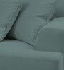 Woody Fabric 1 Seater Sofa In Pista Green Colour