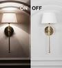 Woody Metal Wall Light (Brass)