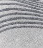 Grey Wool and Silk Handmade Wall Art Panel 4x2 Feet