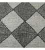 Checkered Pattern Wool Hand Tufted 5 X 8 Feet Carpet