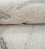 Beige Wool Handmade Wall Art Panel 4x2 Feet