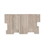 Beige Wool Handmade Wall Art Panel 4x2 Feet