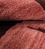Red Wool Handmade Wall Art Panel 4x2 Feet
