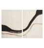 Multicolor Wool Handmade Wall Art Panel 4x2 Feet