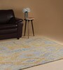 Washed-Out Pattern Wool Hand Tufted 5 X 8 Feet Carpet