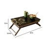 Work Eat & Repeat Mango Wood Breakfast Bed Tray
