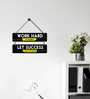 Work Hard In Silence Wooden Wall Hanging