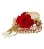 Work Red Plastic Table Tea Light Holder