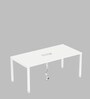 Cove Workstation Desk In Everest White Finish