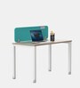 Work Station Desk in Persian Walnut Finish with Front Board